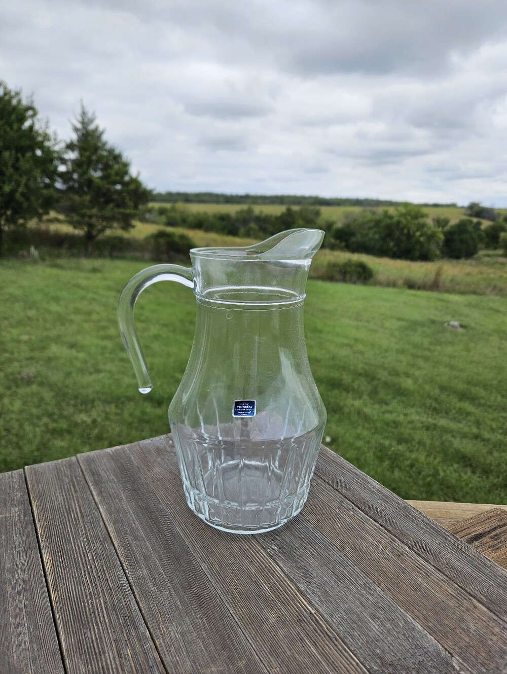 Libbey Clear Glass Beverage Pitcher - Transparent